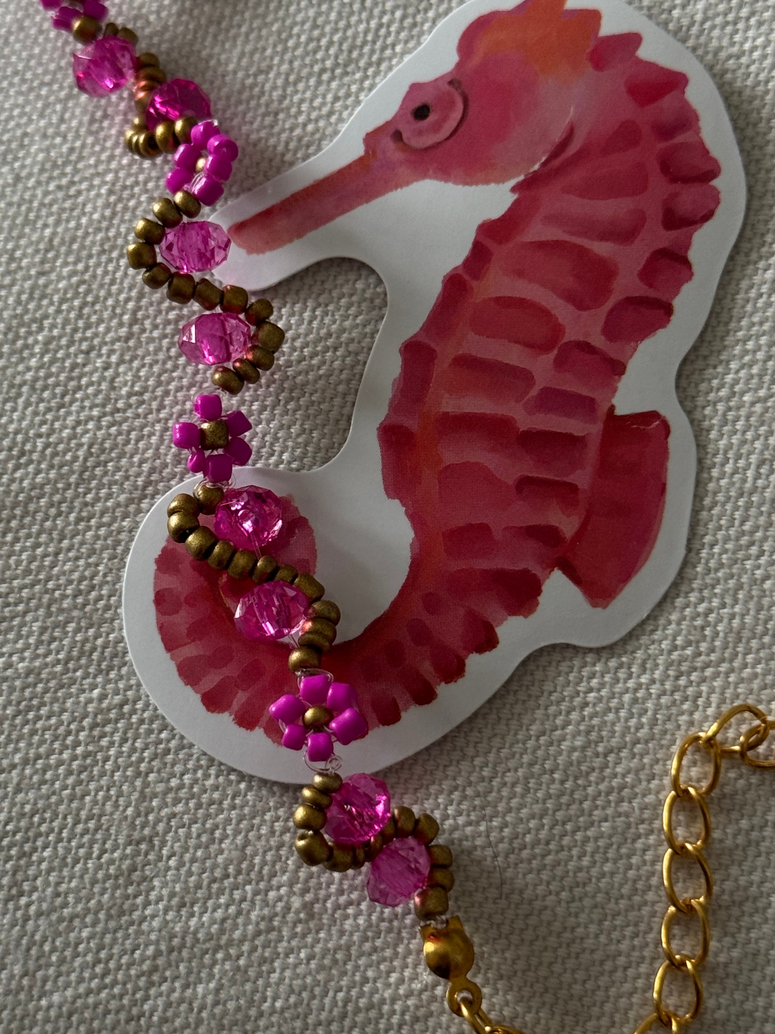 Bransoletka „Golden Pink”